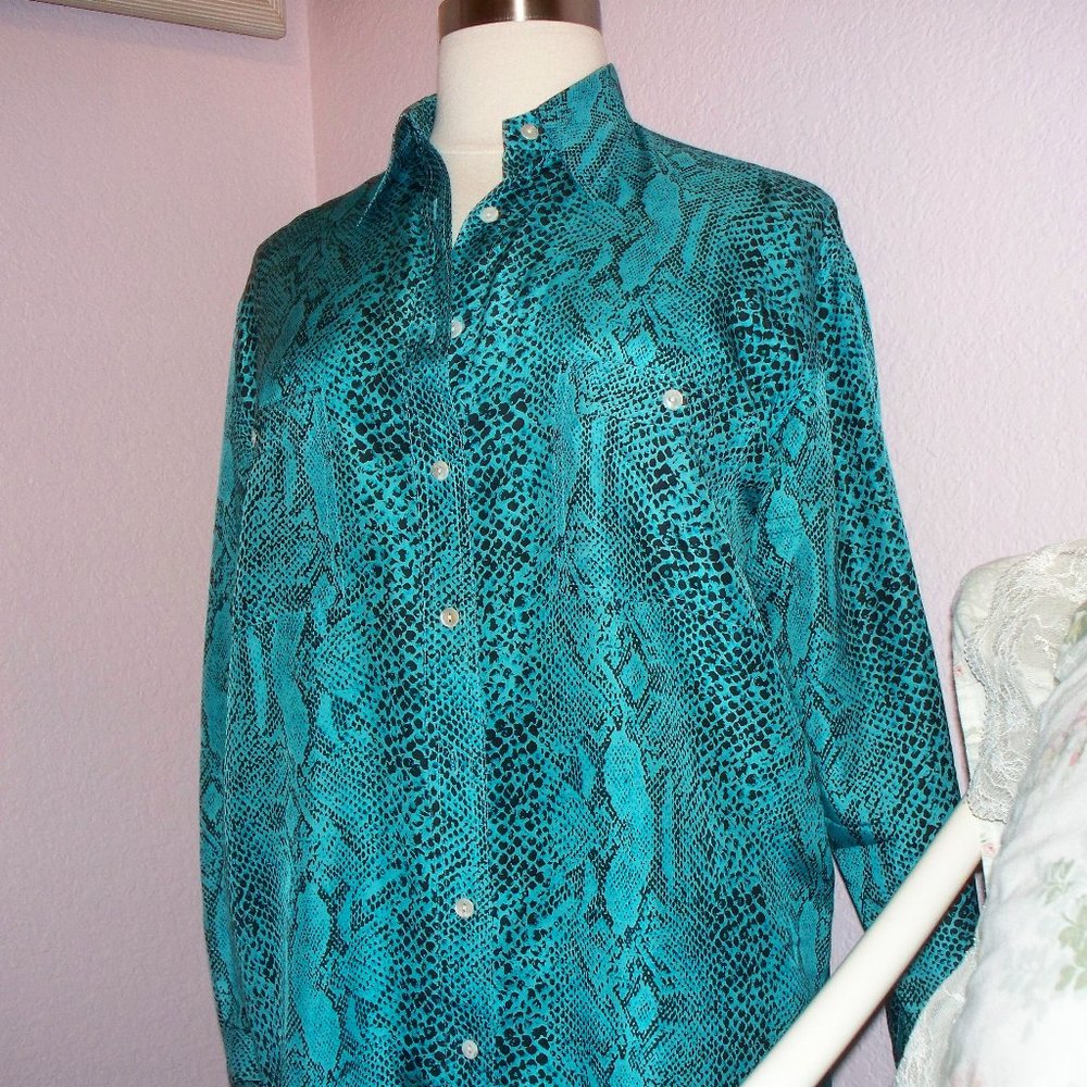 Button down Shirt  Animal print